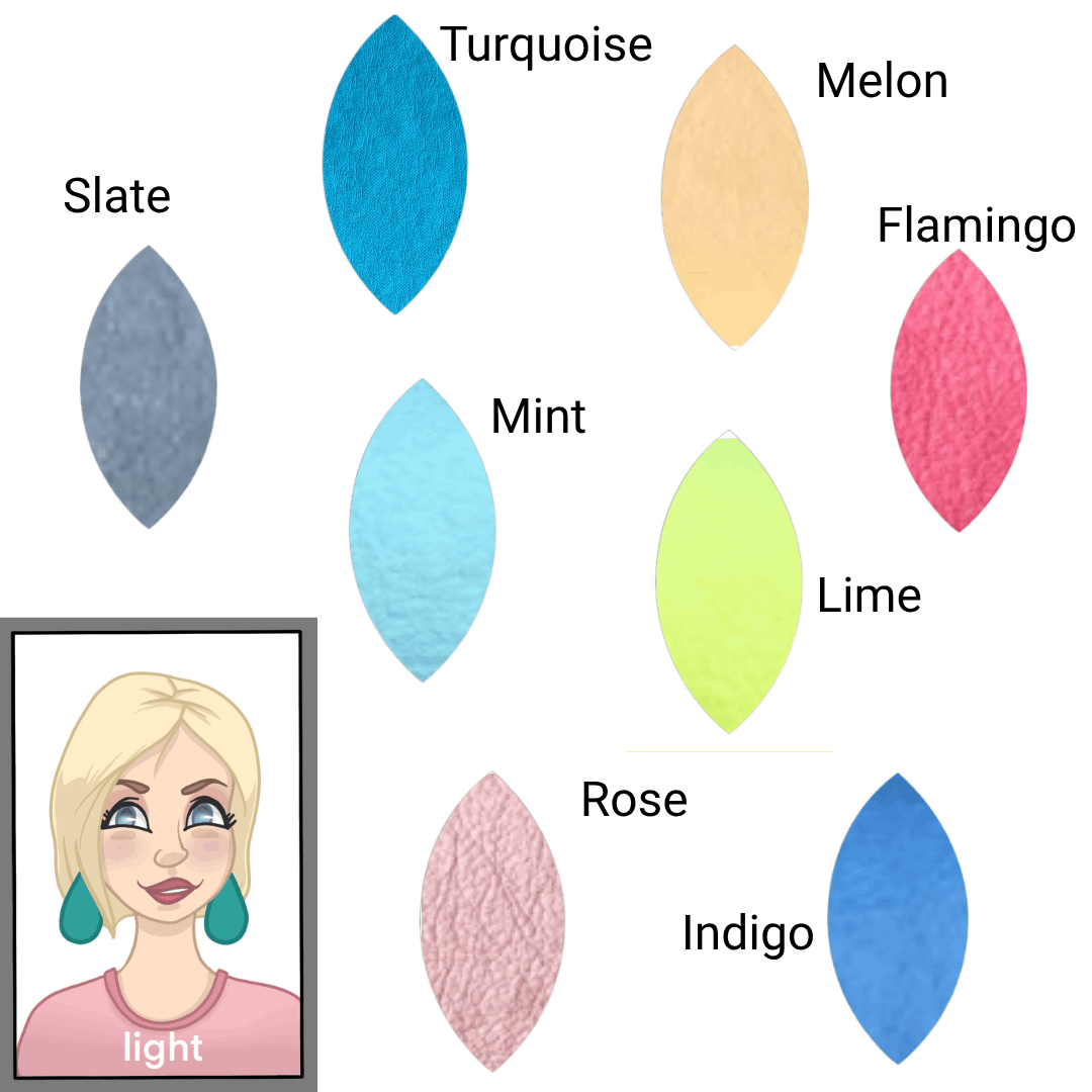 a woman with different colors of her hair