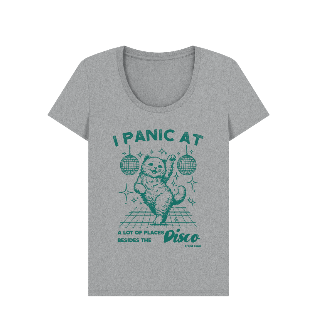 Athletic Grey Printed T-shirt Front