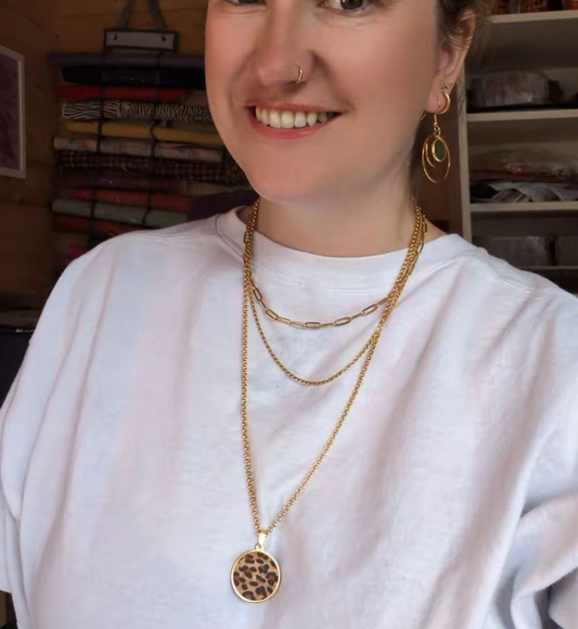 Layered necklace set