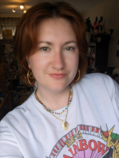 Interchangable charm large hoop earrings - Trend Tonic