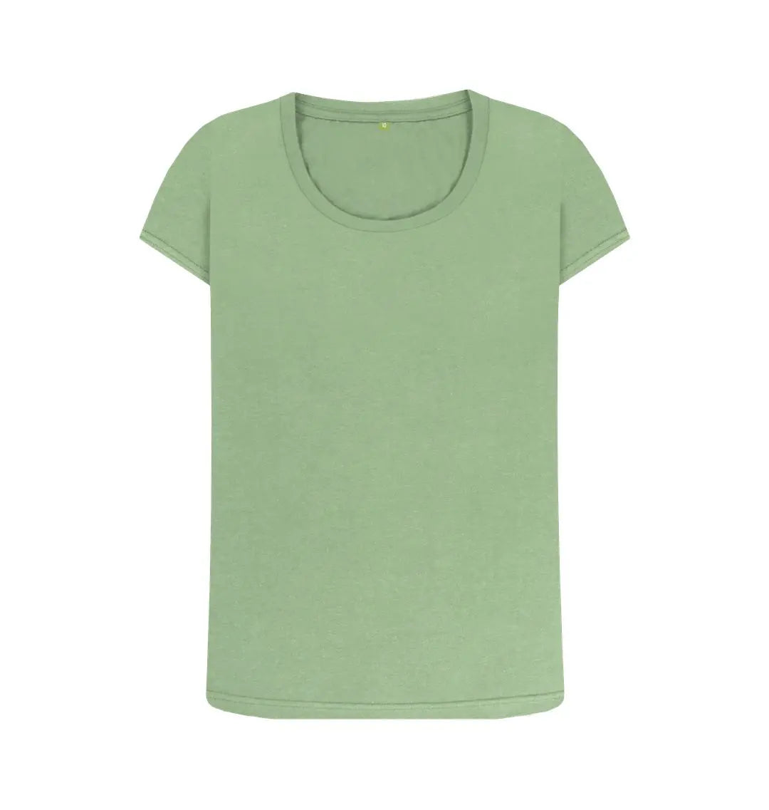 Summer leopard back print scoop neck tshirt - Trend Tonic