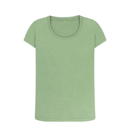 Summer leopard back print scoop neck tshirt - Trend Tonic