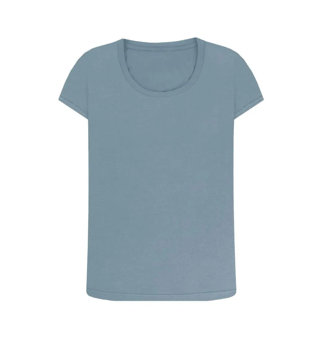 Summer leopard back print scoop neck tshirt - Trend Tonic
