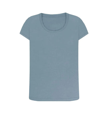 Summer leopard back print scoop neck tshirt - Trend Tonic
