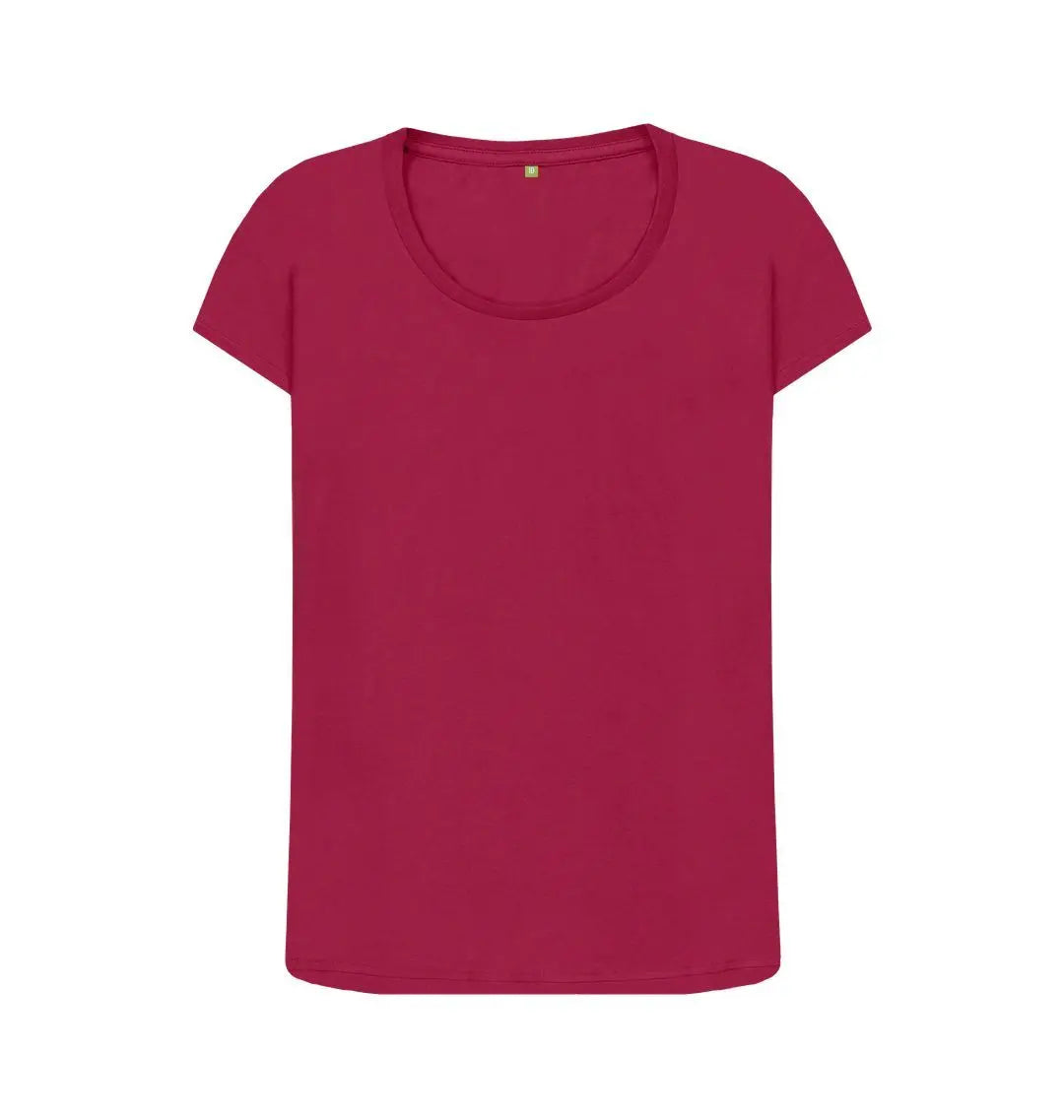 Summer leopard back print scoop neck tshirt - Trend Tonic