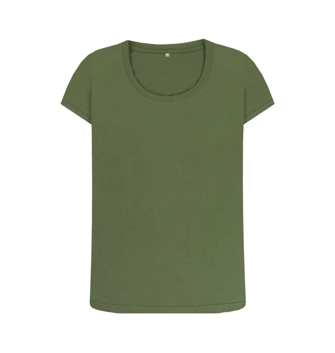 Summer leopard back print scoop neck tshirt - Trend Tonic
