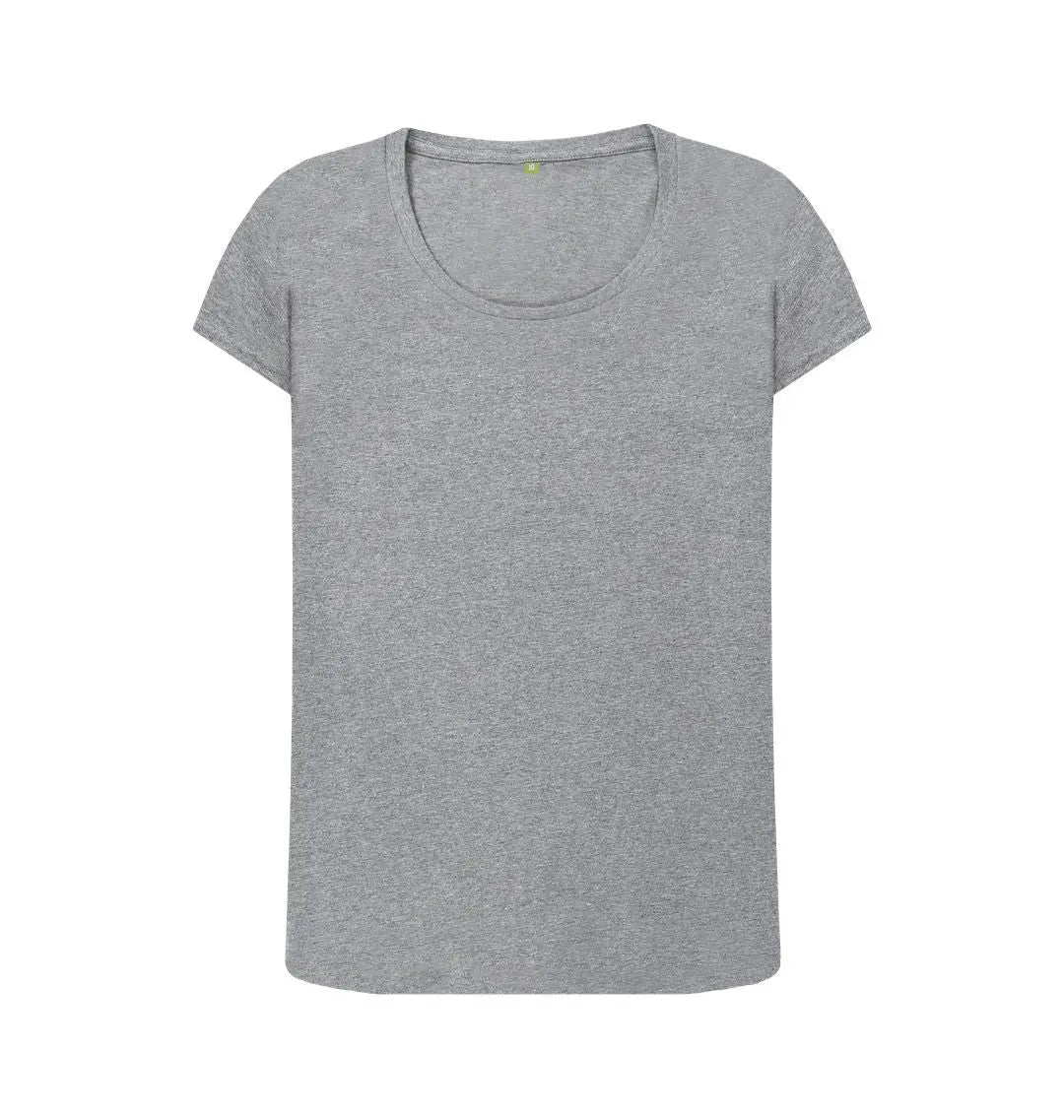 Summer leopard back print scoop neck tshirt - Trend Tonic