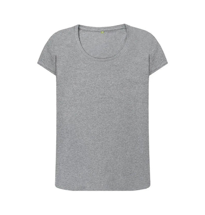 Summer leopard back print scoop neck tshirt - Trend Tonic