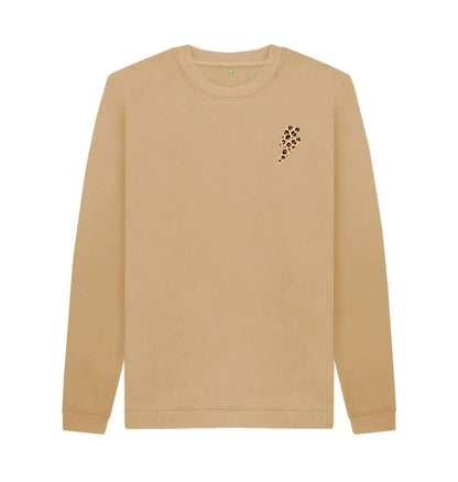 Unisex little leopard print lightning bolt sweater - Trend Tonic