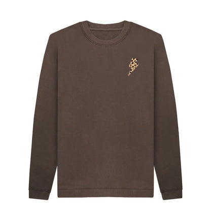 Unisex little leopard print lightning bolt sweater - Trend Tonic