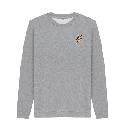 Unisex little leopard print lightning bolt sweater - Trend Tonic