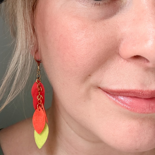 a close up of a woman's face