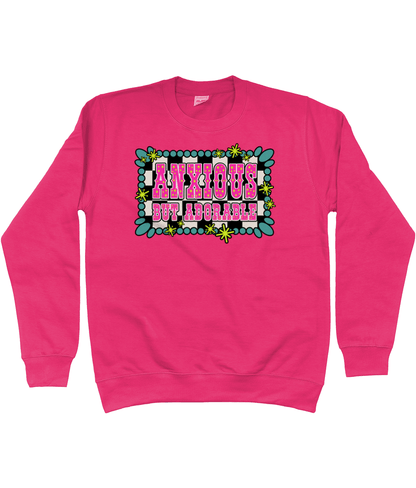 Anxious But Adorable sweatshirt - Trend Tonic