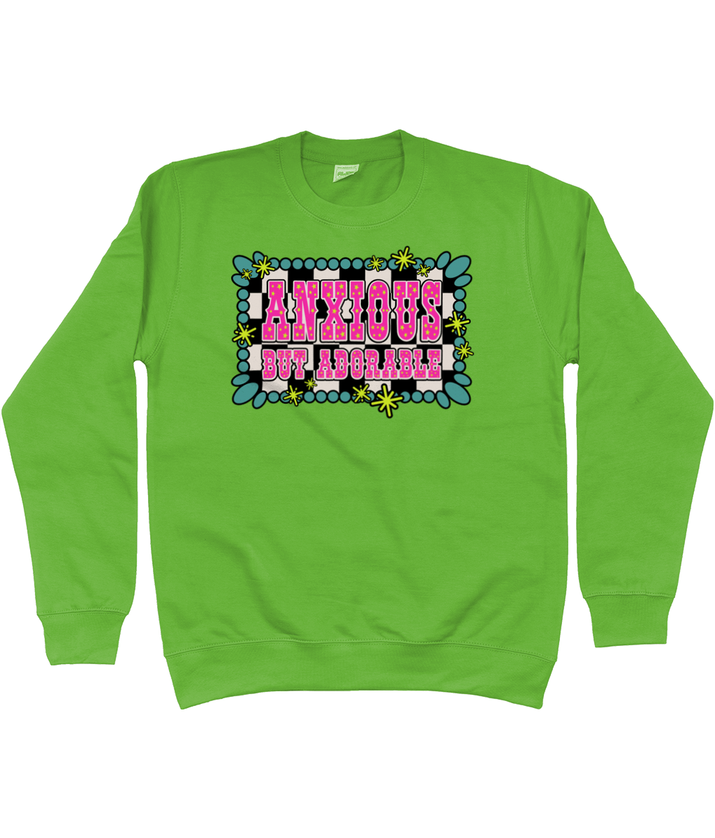 Anxious But Adorable sweatshirt - Trend Tonic
