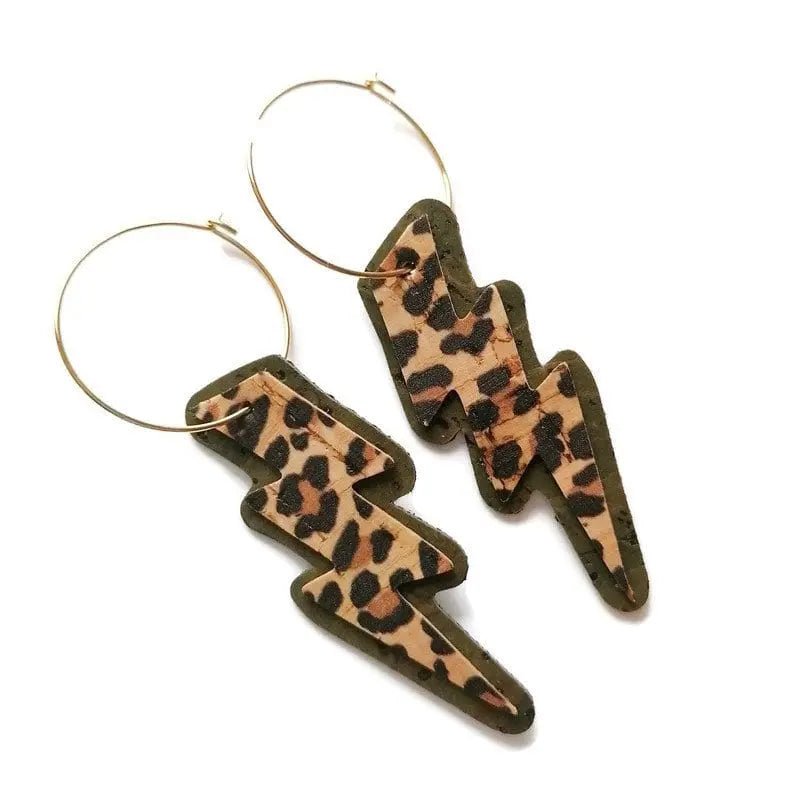 Autumn cork earring gift set - Trend Tonic