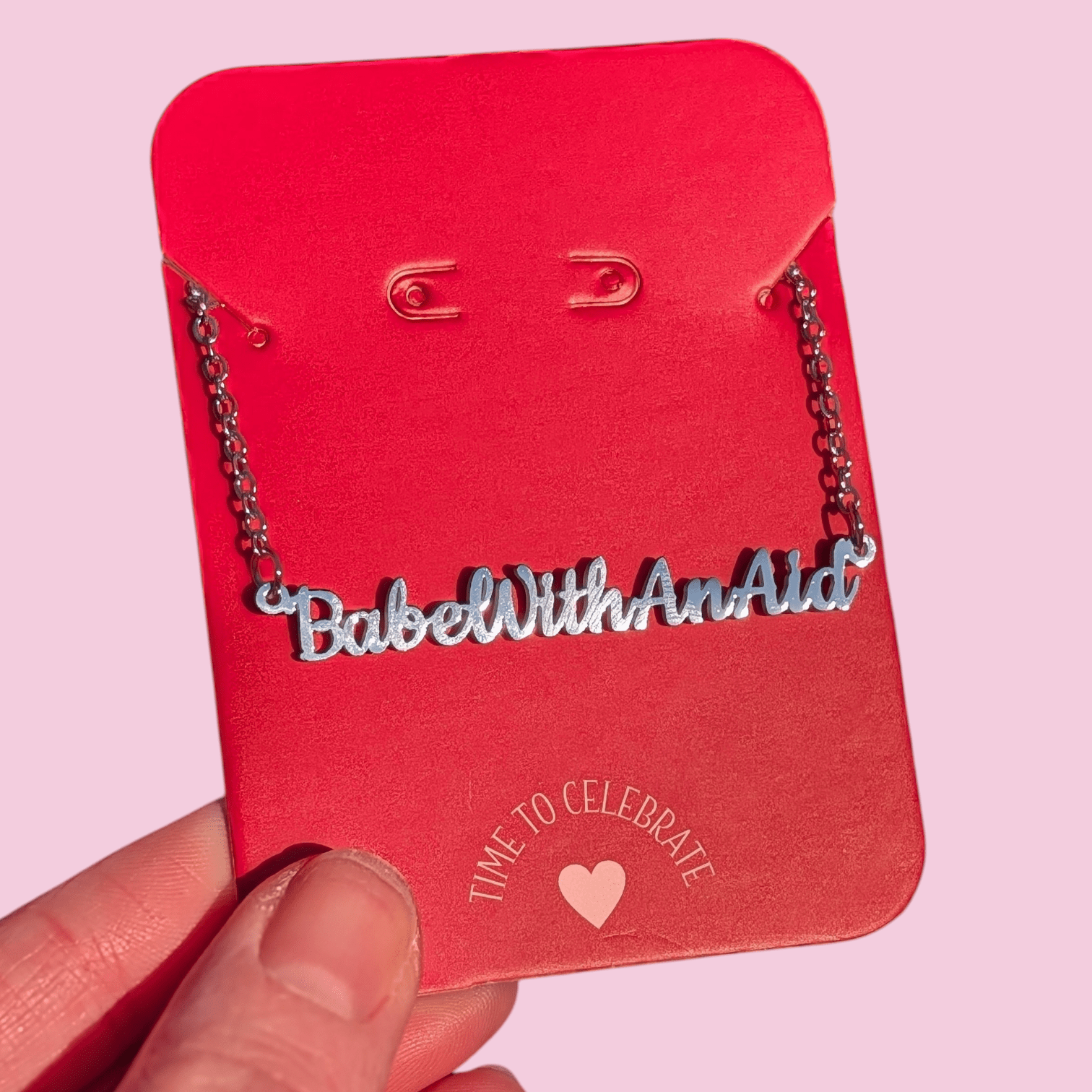 Babe with an aid necklace - Trend Tonic