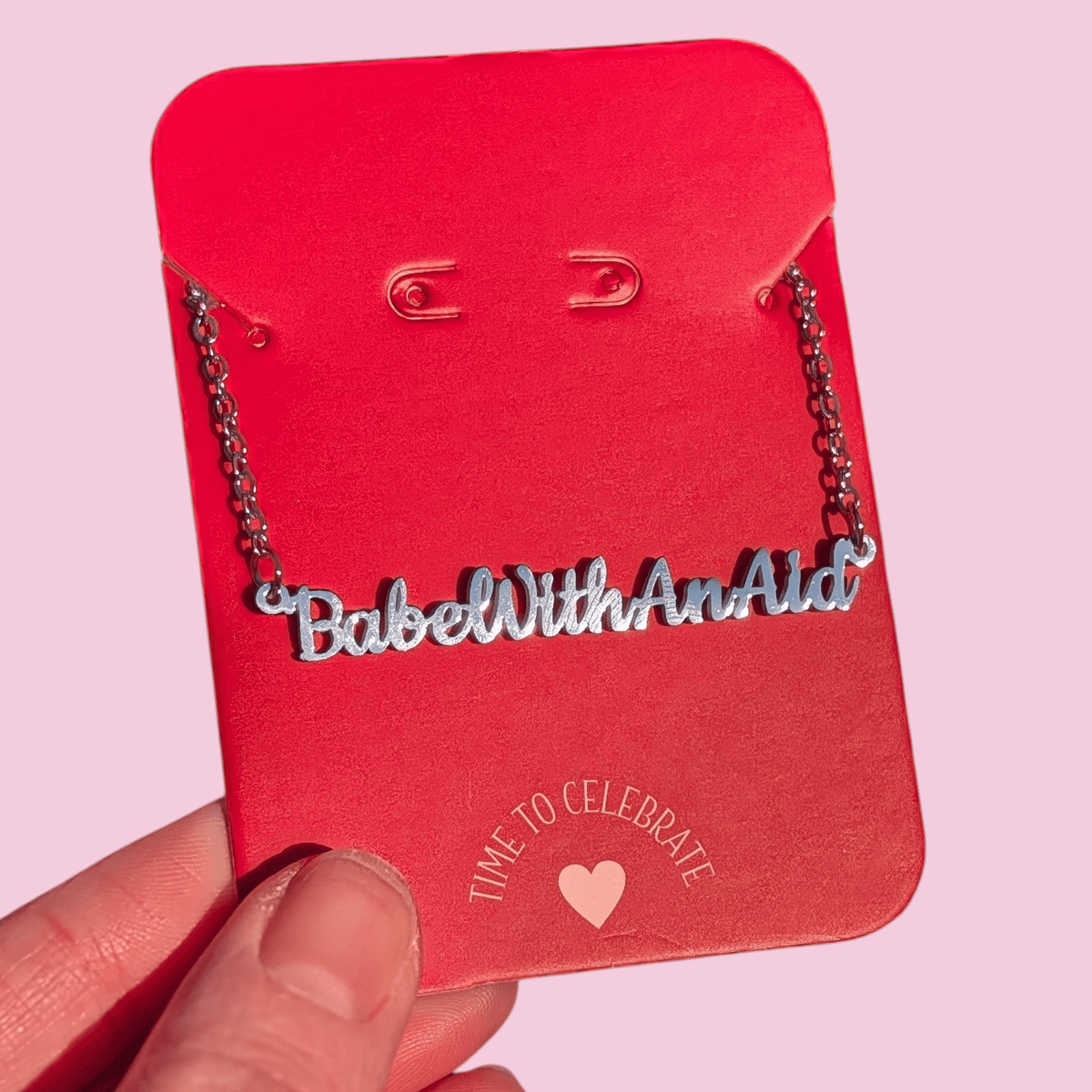 Babe with an aid necklace - Trend Tonic