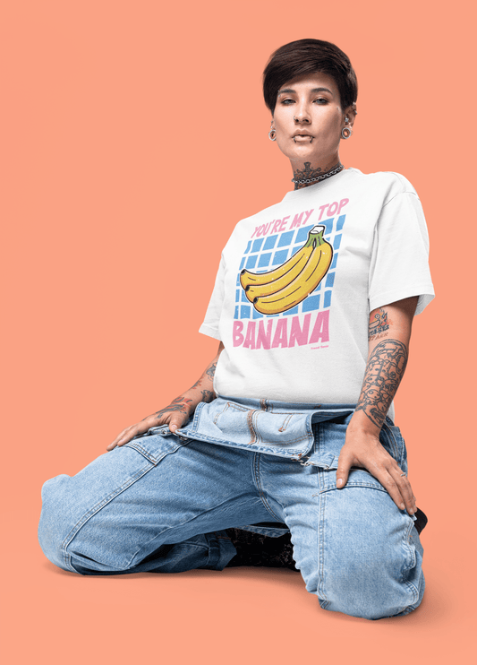 Banana crew neck t-shirt - Trend Tonic
