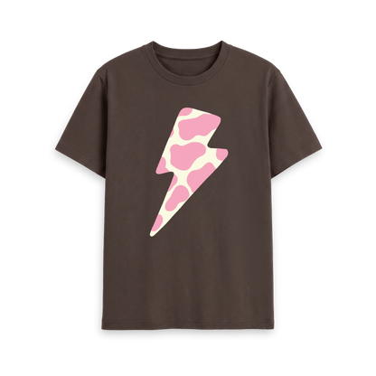 Chocolate Printed T-shirt Front