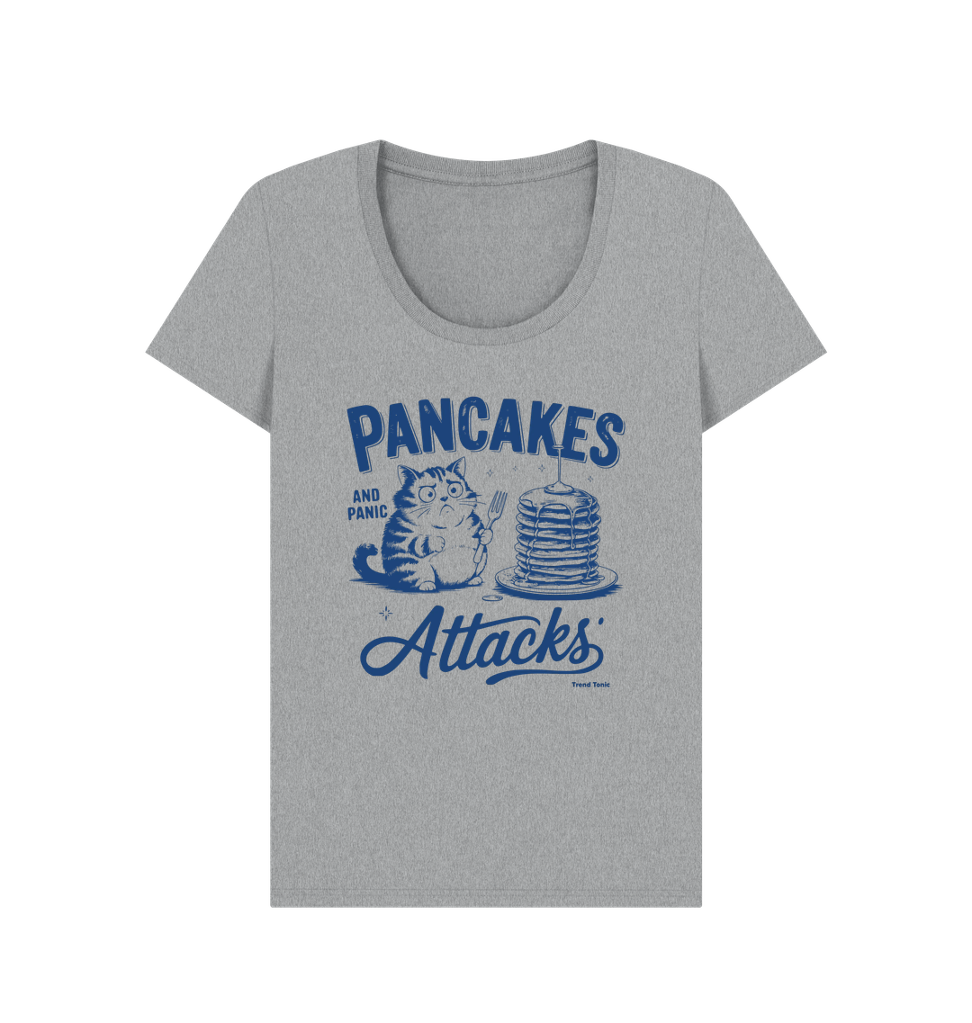 Athletic Grey Printed T-shirt Front