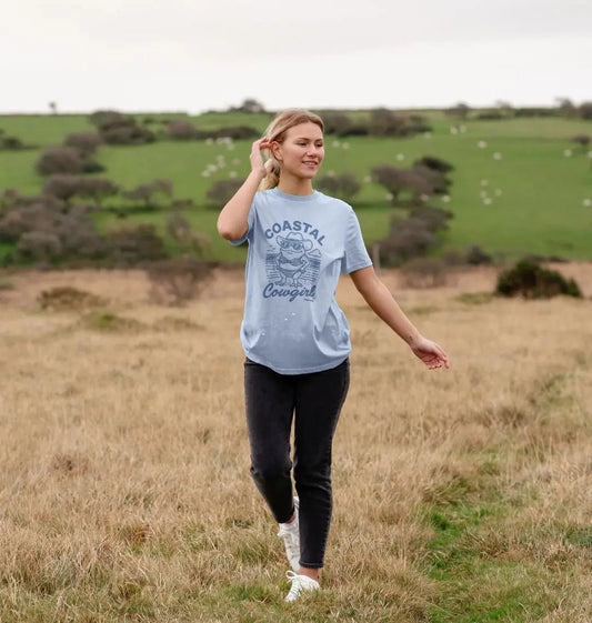 Coastal cowgirl crew neck t-shirt - Trend Tonic