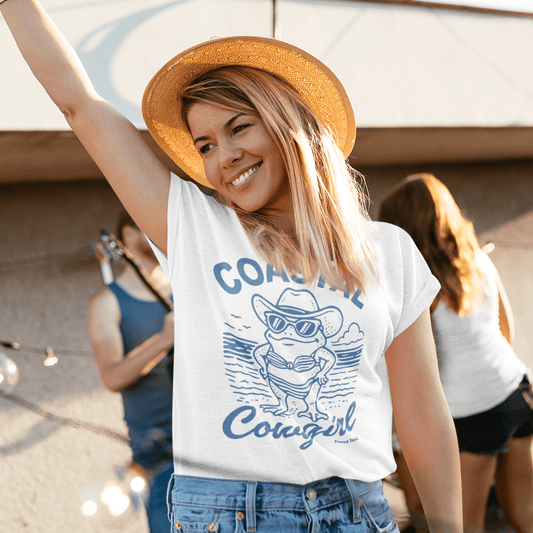 Coastal cowgirl crew neck t-shirt - Trend Tonic