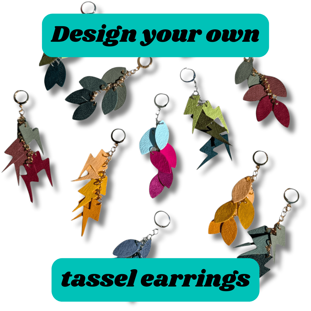 Create your own tassel earrings - Trend Tonic