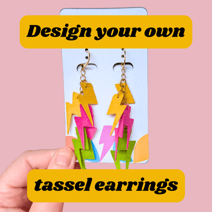 Create your own tassel earrings - Trend Tonic