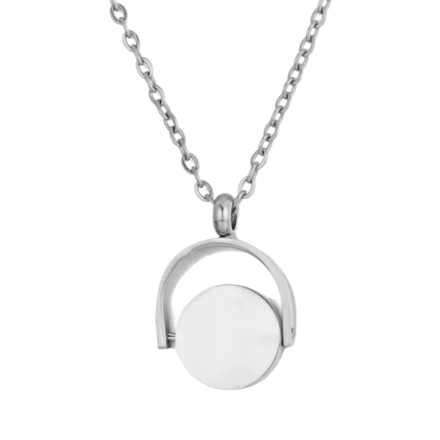 Custom Engraved Spinner Necklace - Trend Tonic