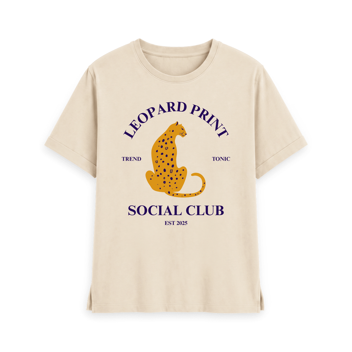 Oat Printed T-shirt Front
