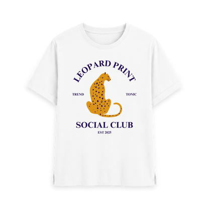 White Printed T-shirt Front