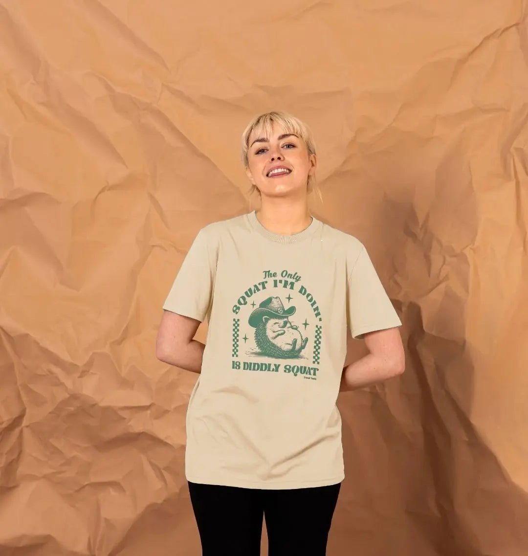 Diddly squat crew neck t-shirt - Trend Tonic