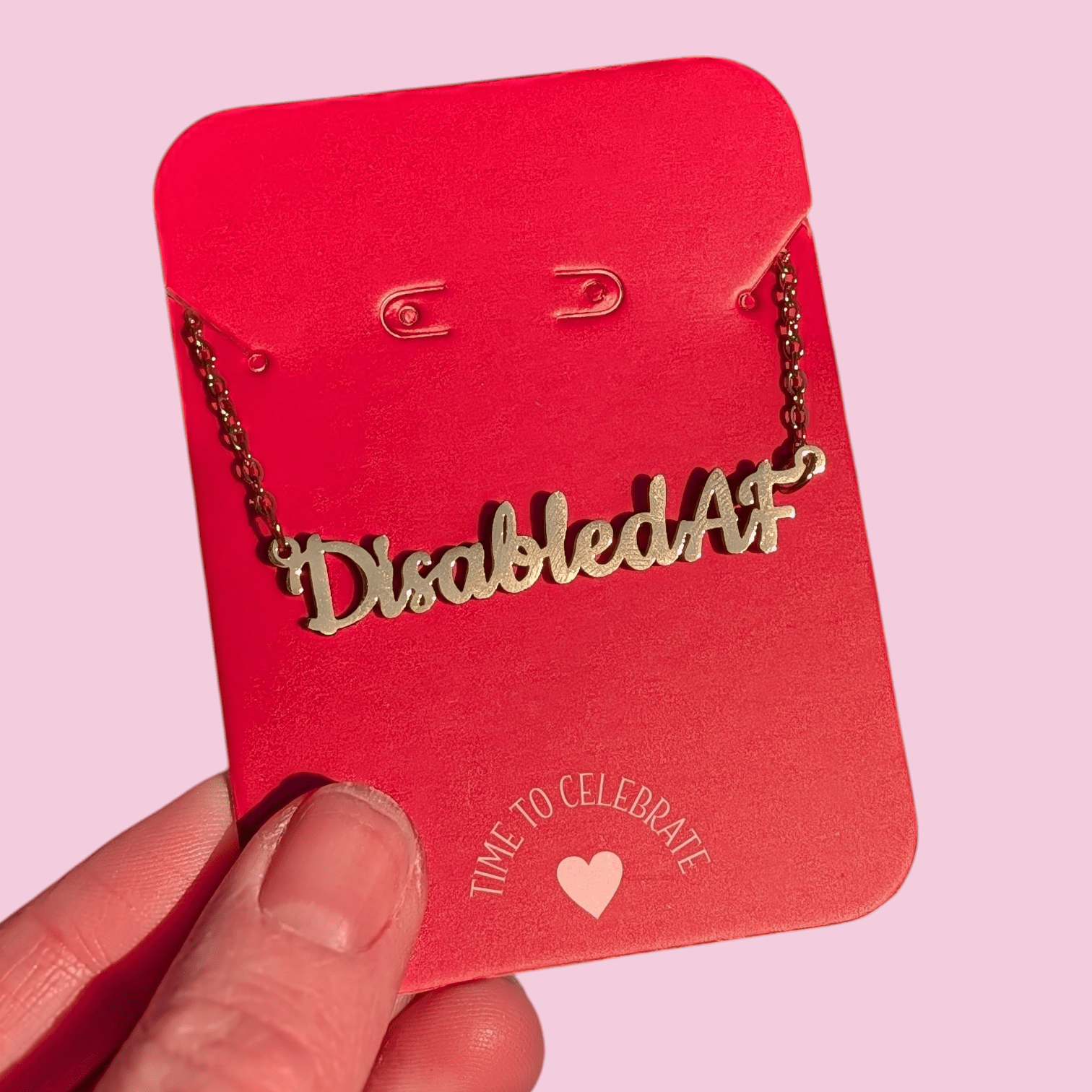 DisabledAF necklace - Trend Tonic