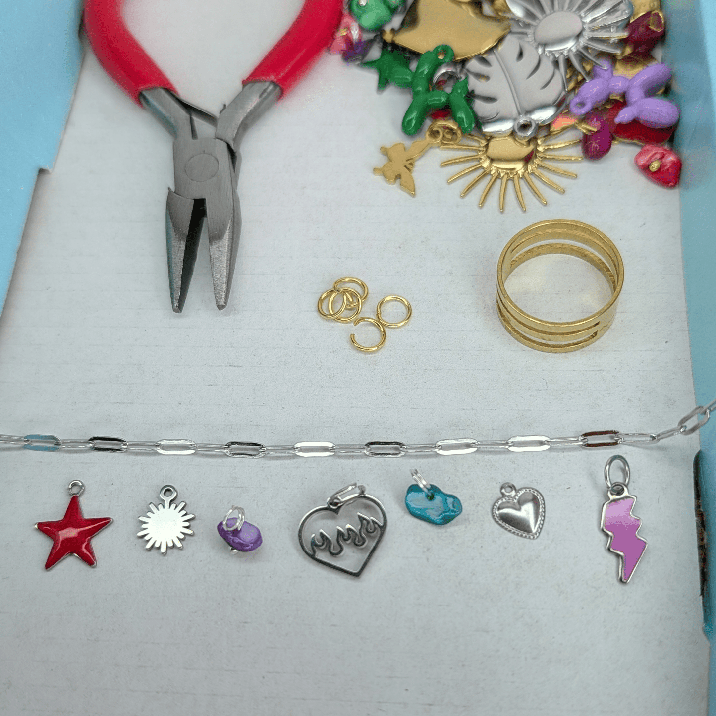 DIY make your own charm jewellery kit - Trend Tonic