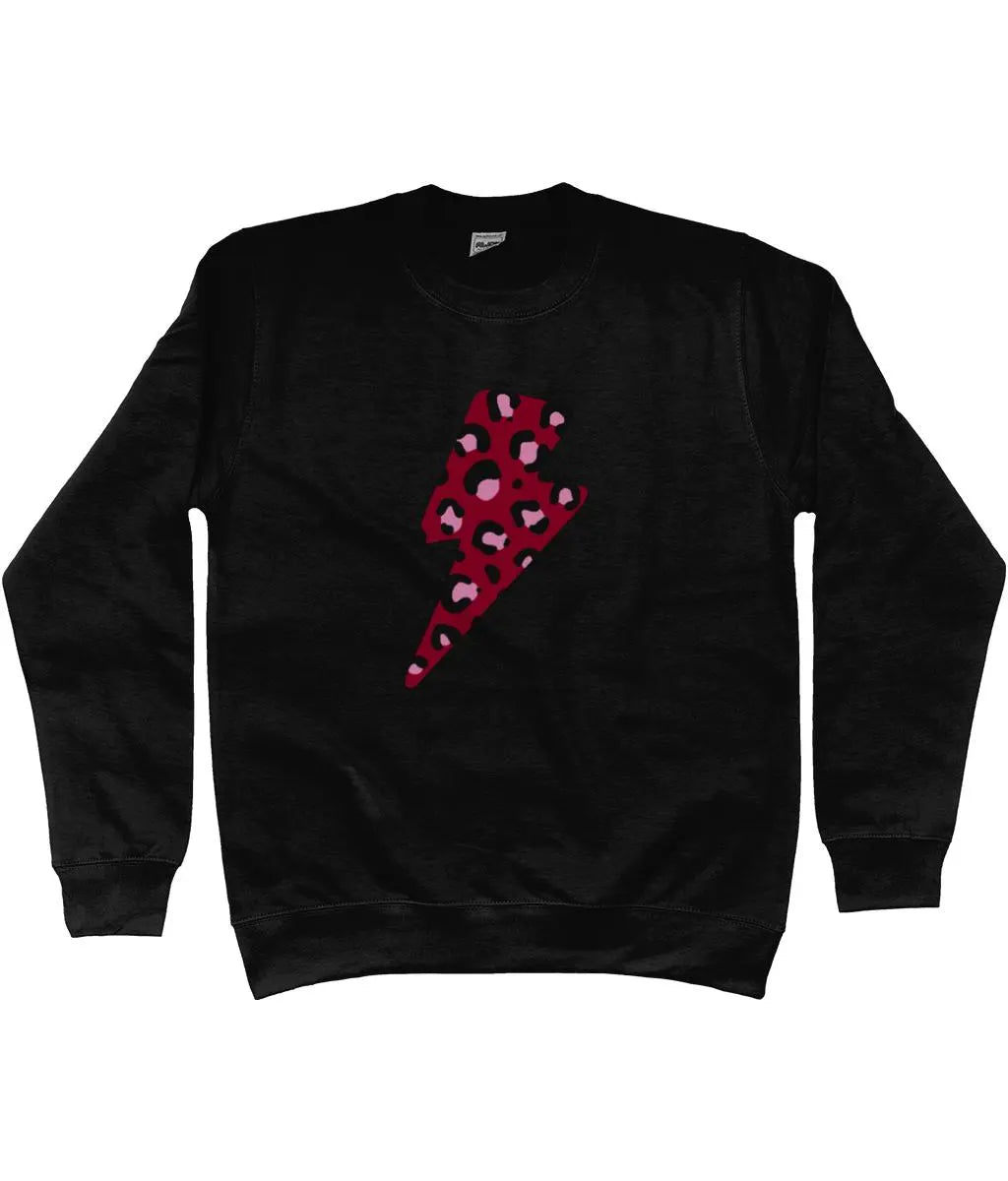Exclusive burgundy lightning bolt sweater - Trend Tonic