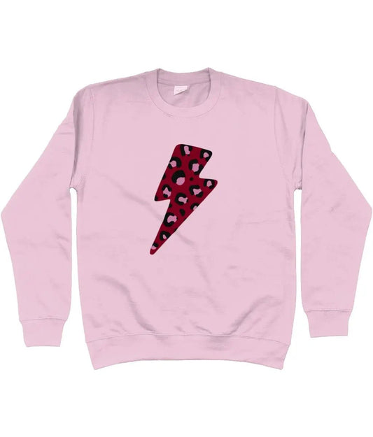 Exclusive burgundy lightning bolt sweater - Trend Tonic