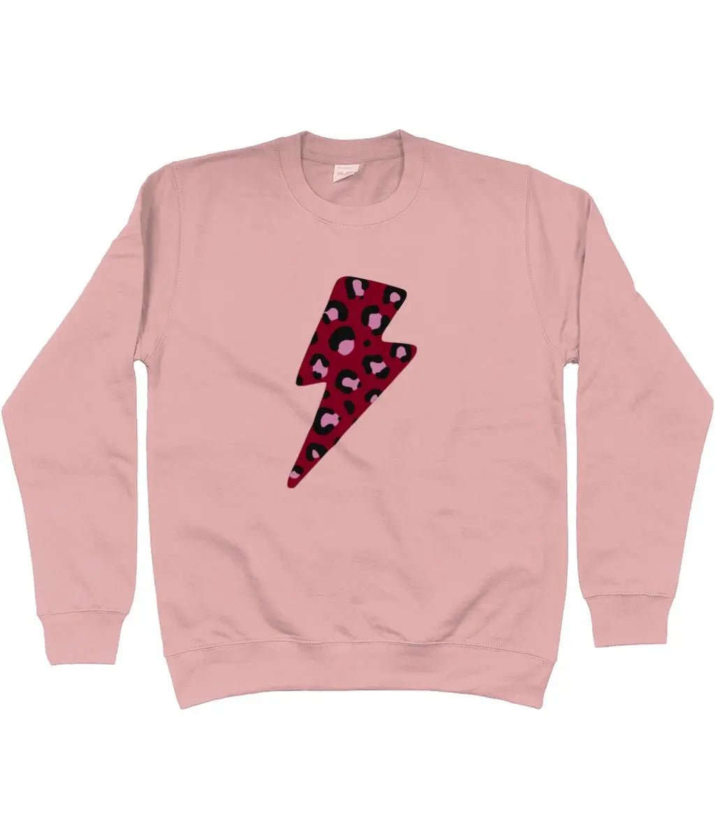 Exclusive burgundy lightning bolt sweater - Trend Tonic