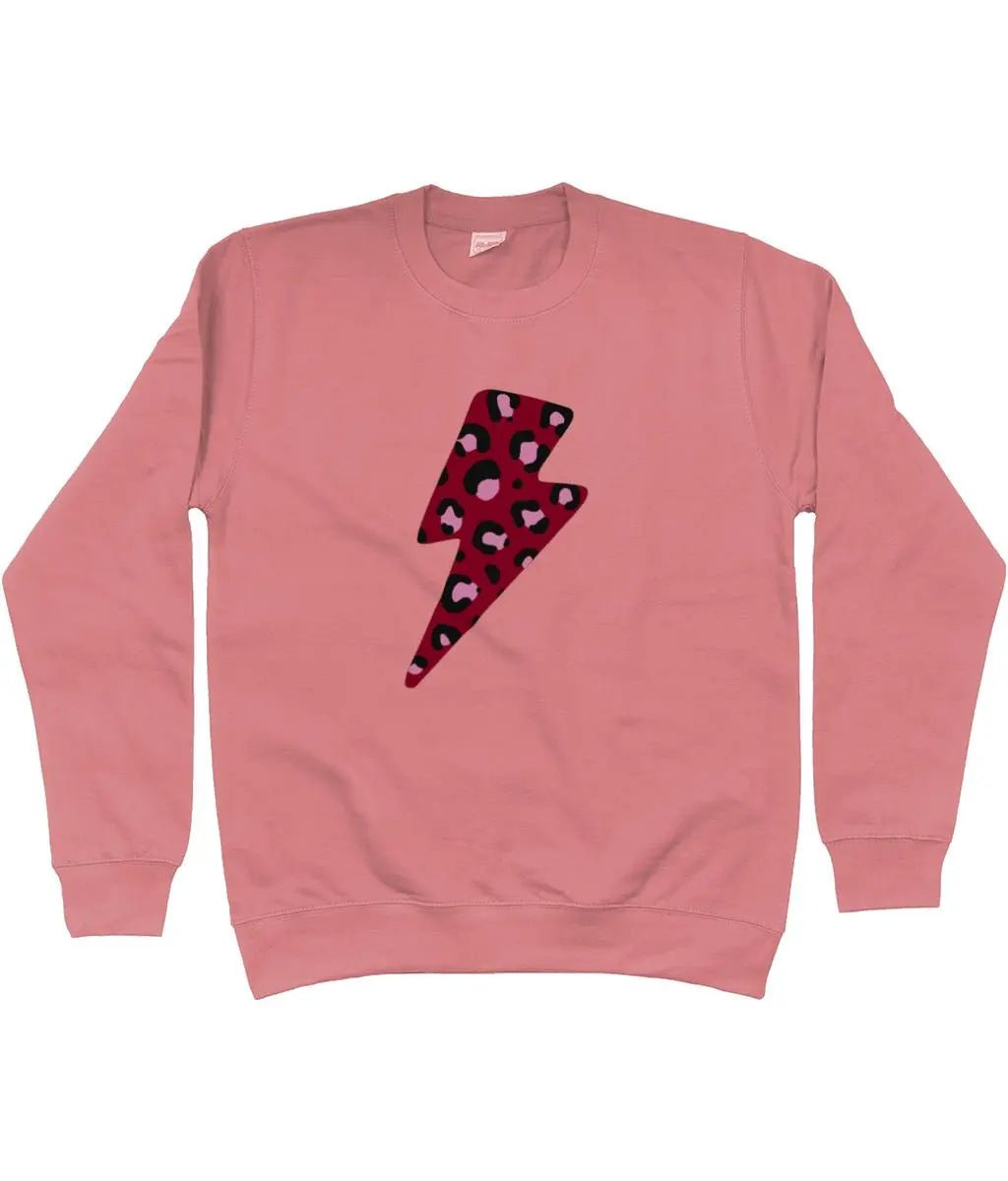 Exclusive burgundy lightning bolt sweater - Trend Tonic