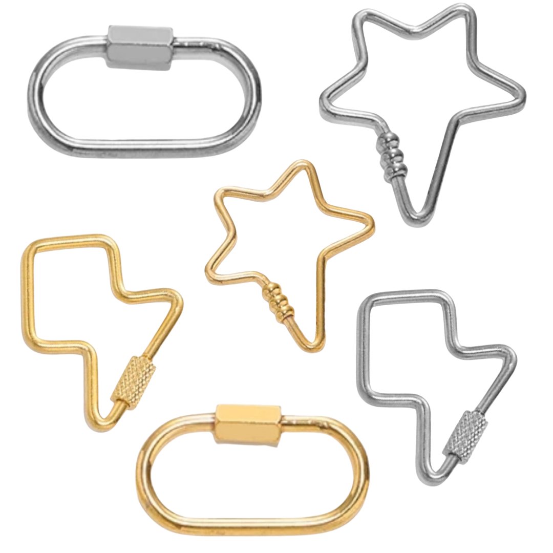 Extra Carabiner for the charm collector necklace - Trend Tonic
