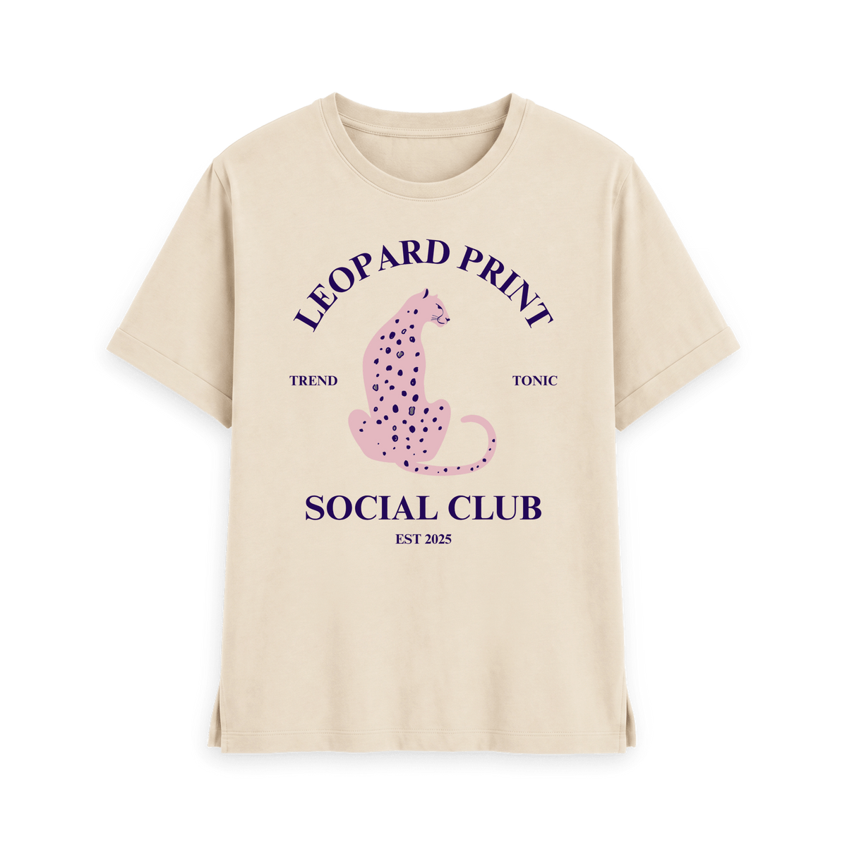 Oat Printed T-shirt Front
