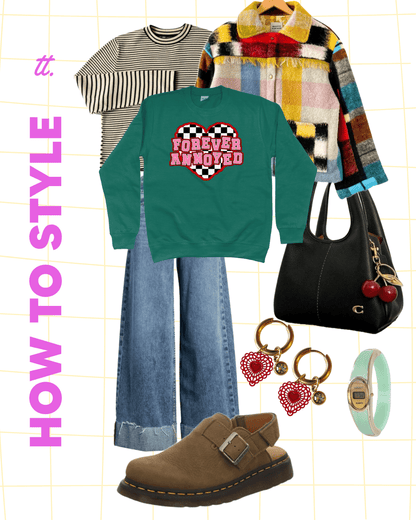 Forever Annoyed sweatshirt - Trend Tonic