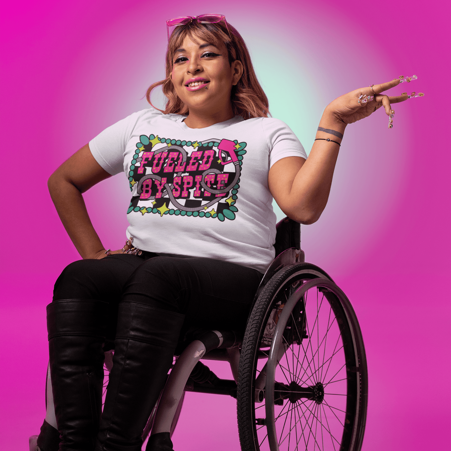 Fueled by Spite crew neck t-shirt - Trend Tonic