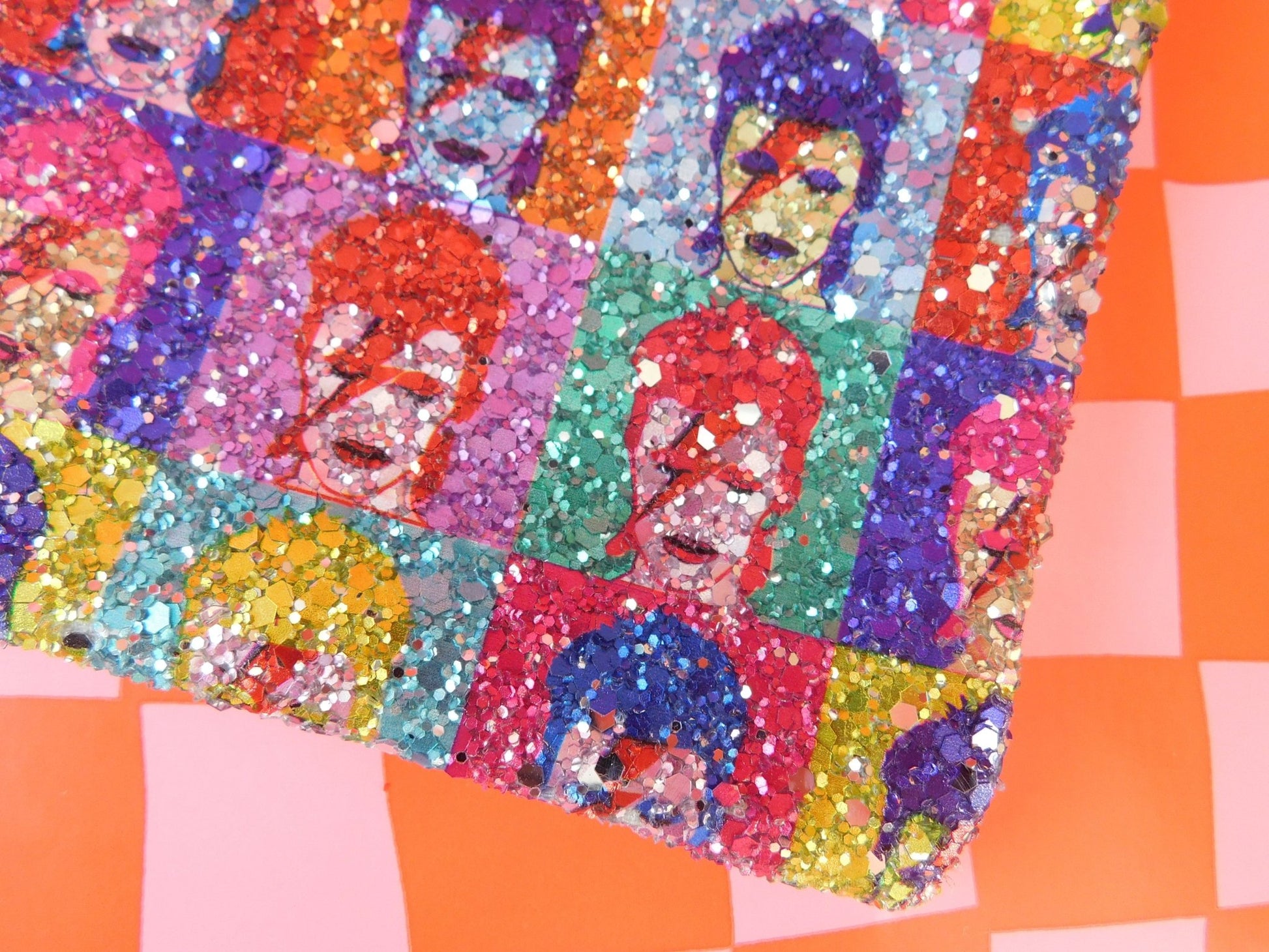 Glitter bag and earrings set - Trend Tonic