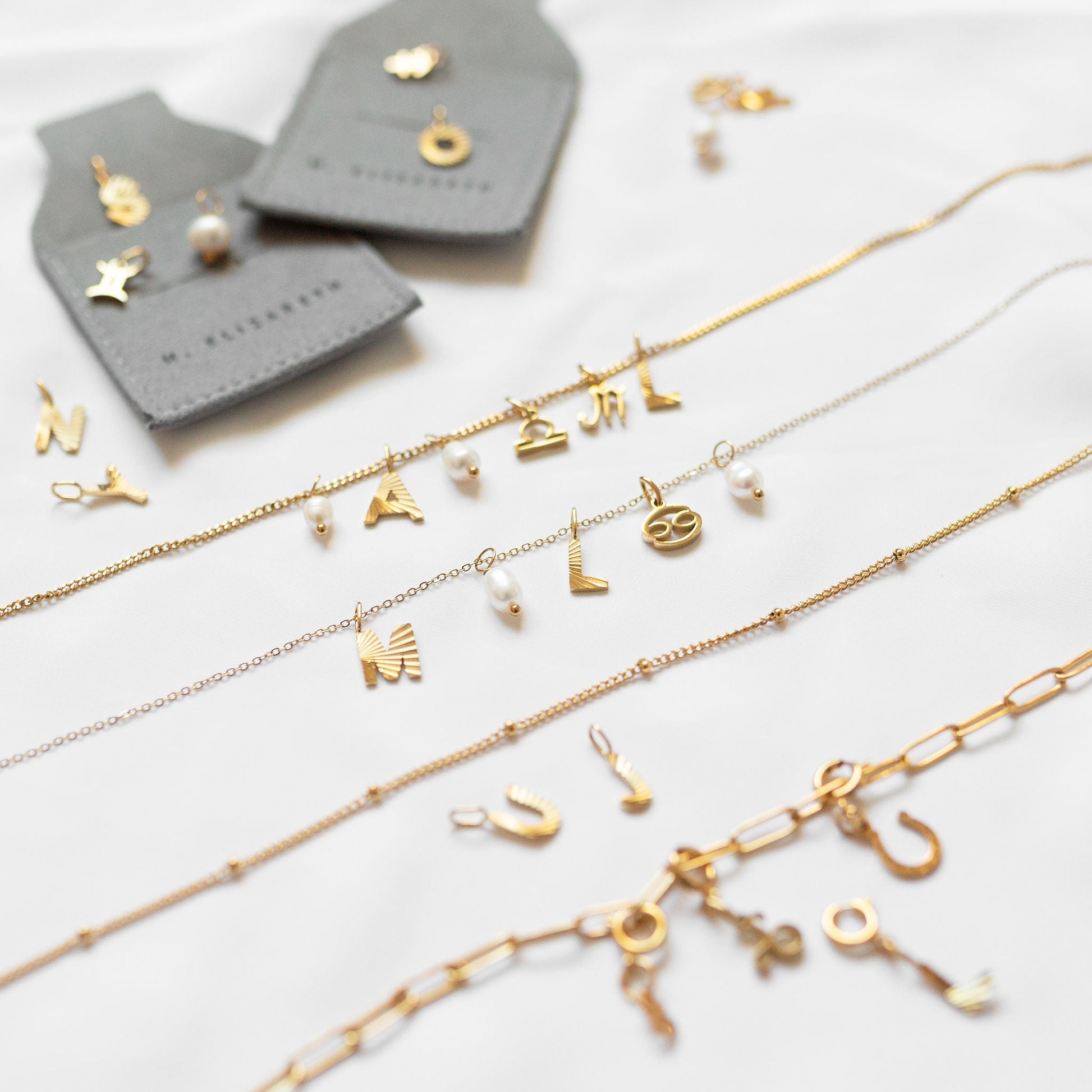 Gold paperclip chain necklace - Trend Tonic