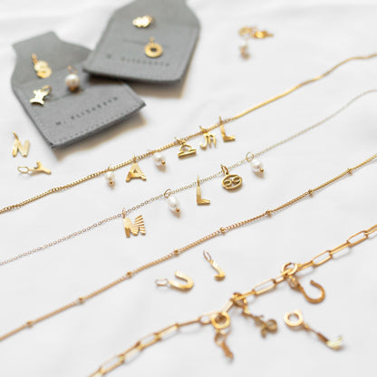 Gold paperclip chain necklace - Trend Tonic