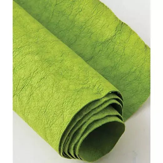 Green plant paper leaf earrings - Trend Tonic