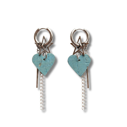 Heart star charm set - Trend Tonic