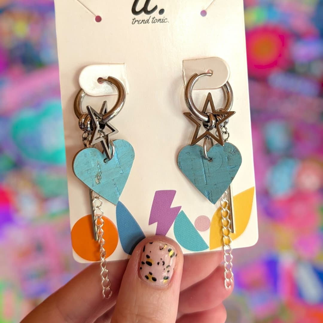 Heart star charm set - Trend Tonic