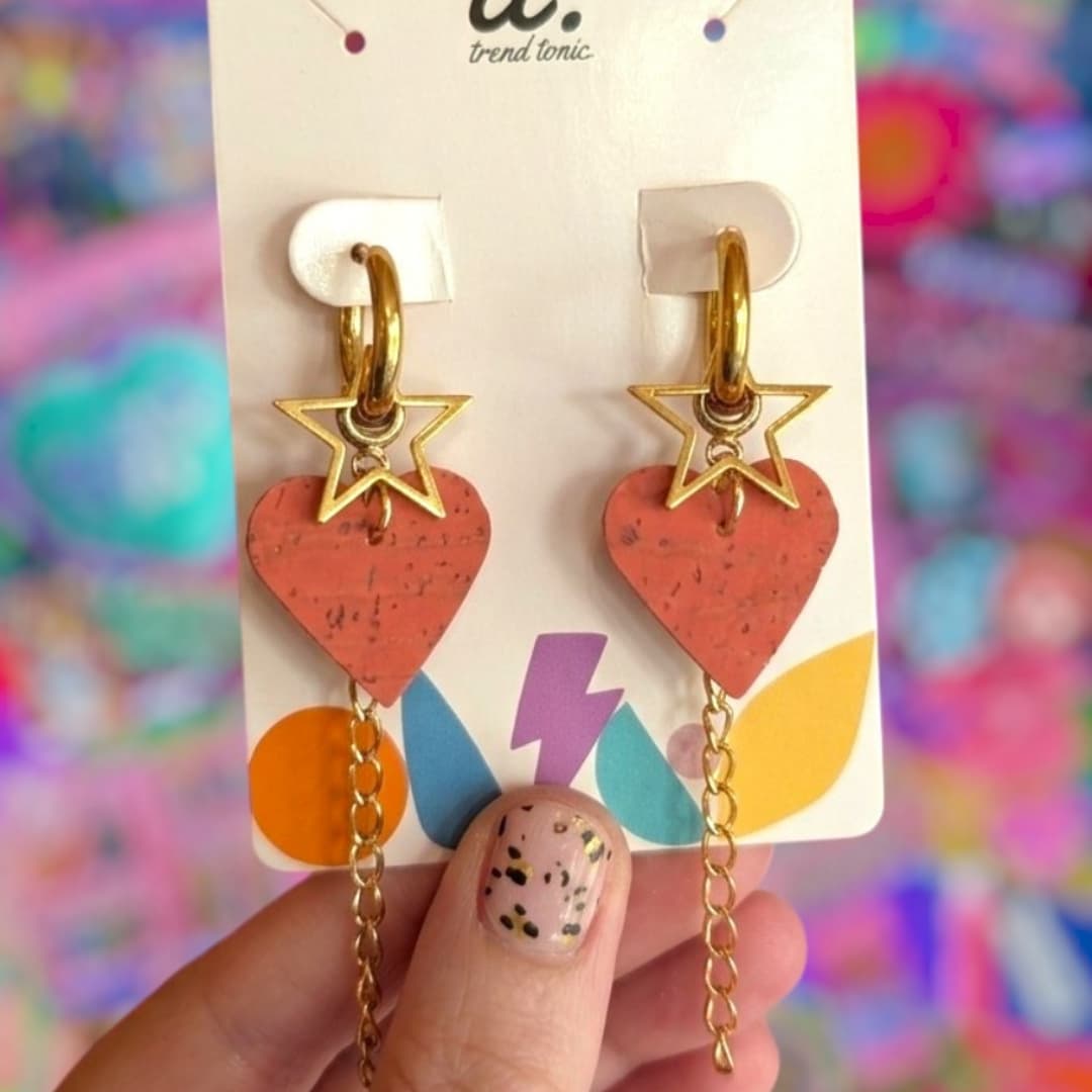 Heart star charm set - Trend Tonic