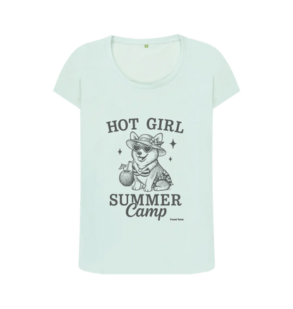 Hot girl summer camp scoop neck - Trend Tonic